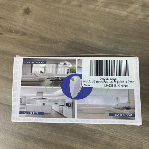 Ultrasonic Pest Repeller 4 Pack Pest Repellent Plug in Indoor Pest Control - Picture 5 of 7